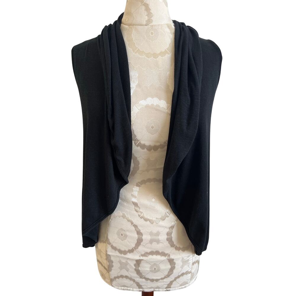 RuffHewn Lightweight Sleeveless Knit Cardigan Small